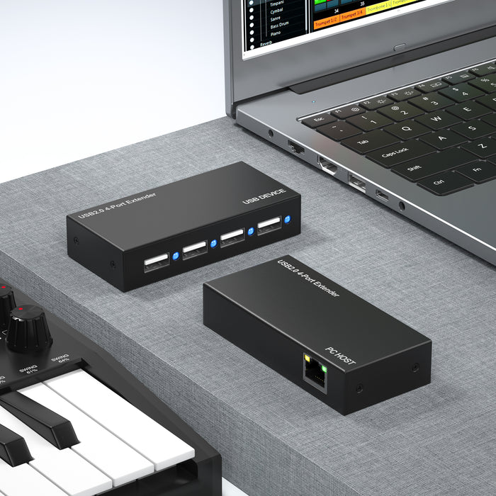 DigitalLife MIDI-EX4 USB MIDI Extender Over Ethernet