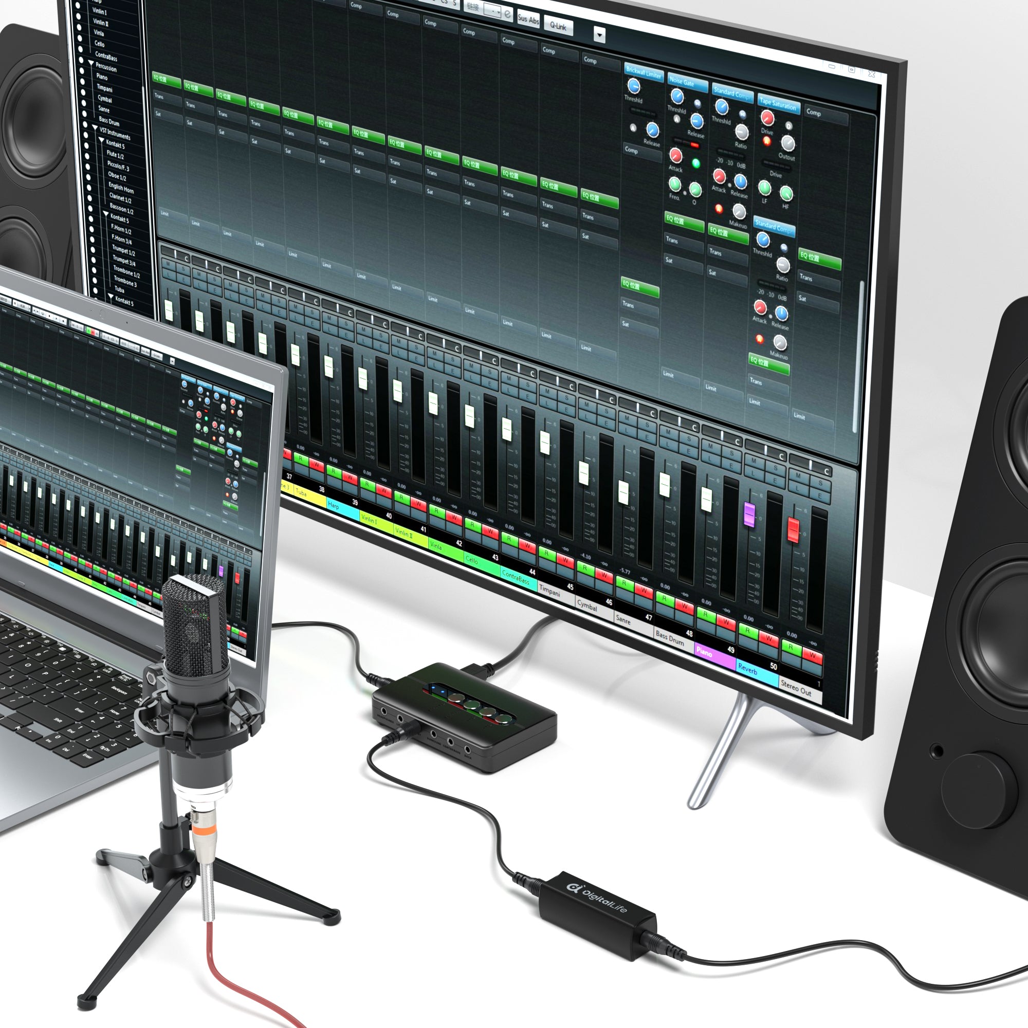 CERRXIAN Ground Loop Noise Isolator,2 RCA Noise Filter Canceller Eliminator,Uses Jack Audio