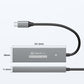 DigitalLife RhythmX Eco Series RX-10G USB-C Hub 10Gbps (2x USB-C + 2x USB-A) USB 3.2 Gen2 Multiport Adapter for Music Producers, MIDI Instruments, and Studio Workflows – Metal Design, OTG Compatible