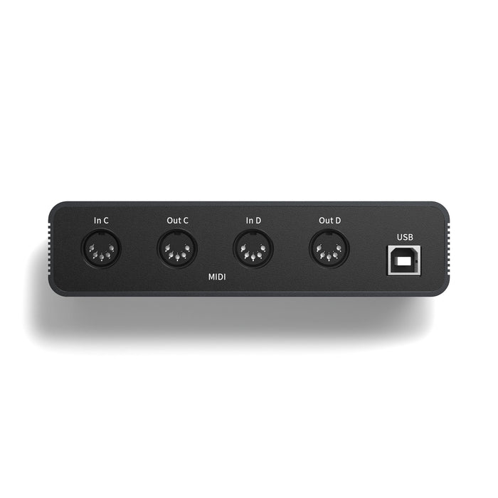 DigitalLife MIDIPHILER-II Multi-Functional 4i/4o MIDI Interface Box