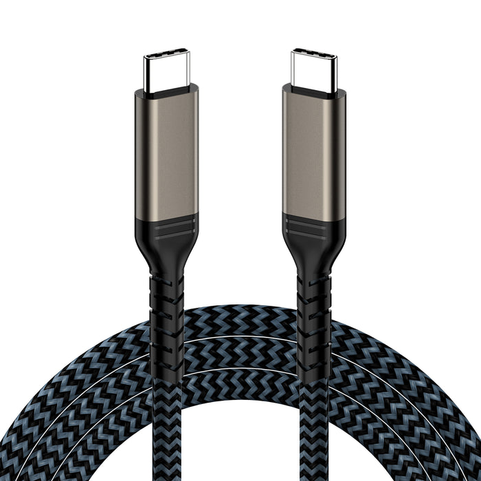 DigitalLife UC10G60-100 USB C Cable 10Gbps - 1m/3.3ft USB 3.1 Type-C Cable - 60W (3A) Power Delivery Charging - Charge & Sync