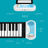 DigitalLife PN37-S 37 Keys Portable Silicone Foldable Piano with Speaker