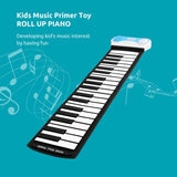 DigitalLife PN37-S 37 Keys Portable Silicone Foldable Piano with Speaker