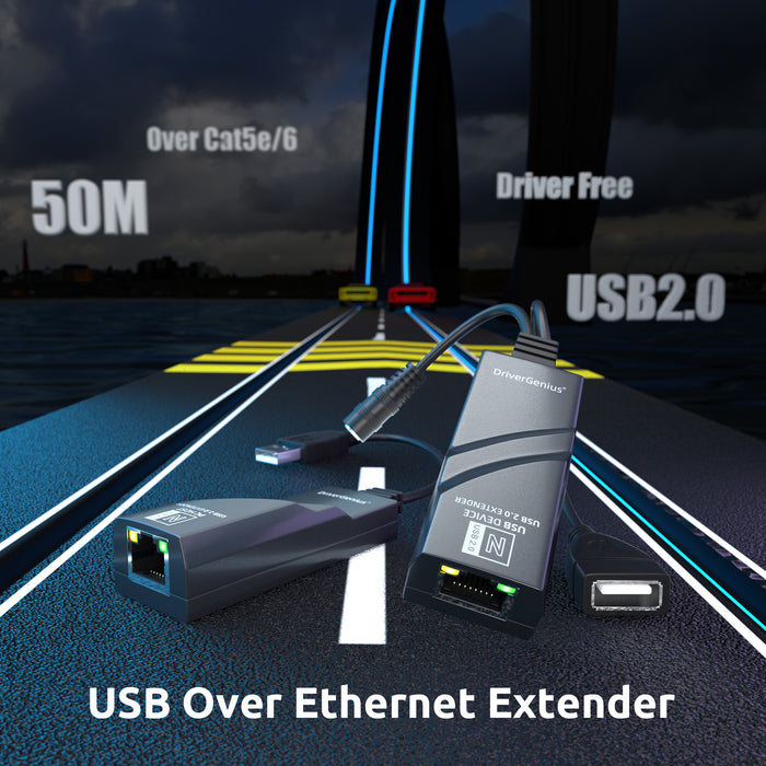 DigitalLife MIDI-EXT100 1-Port MIDI-USB Extender Over CAT5/6