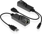 DigitalLife MIDI-EXT100 1-Port MIDI-USB Extender Over CAT5/6 Compatible with Windows 11 / macOS Ventura 13.2.1