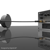 DigitalLife TRS635MF 3.5mm (1/8", Female) to 6.35mm TRS Audio Connector Converter