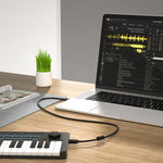 DigitalLife U2AM-BM-1.8 Type-B to Type-A USB 2.0 MIDI Converter Cable [1.8M]