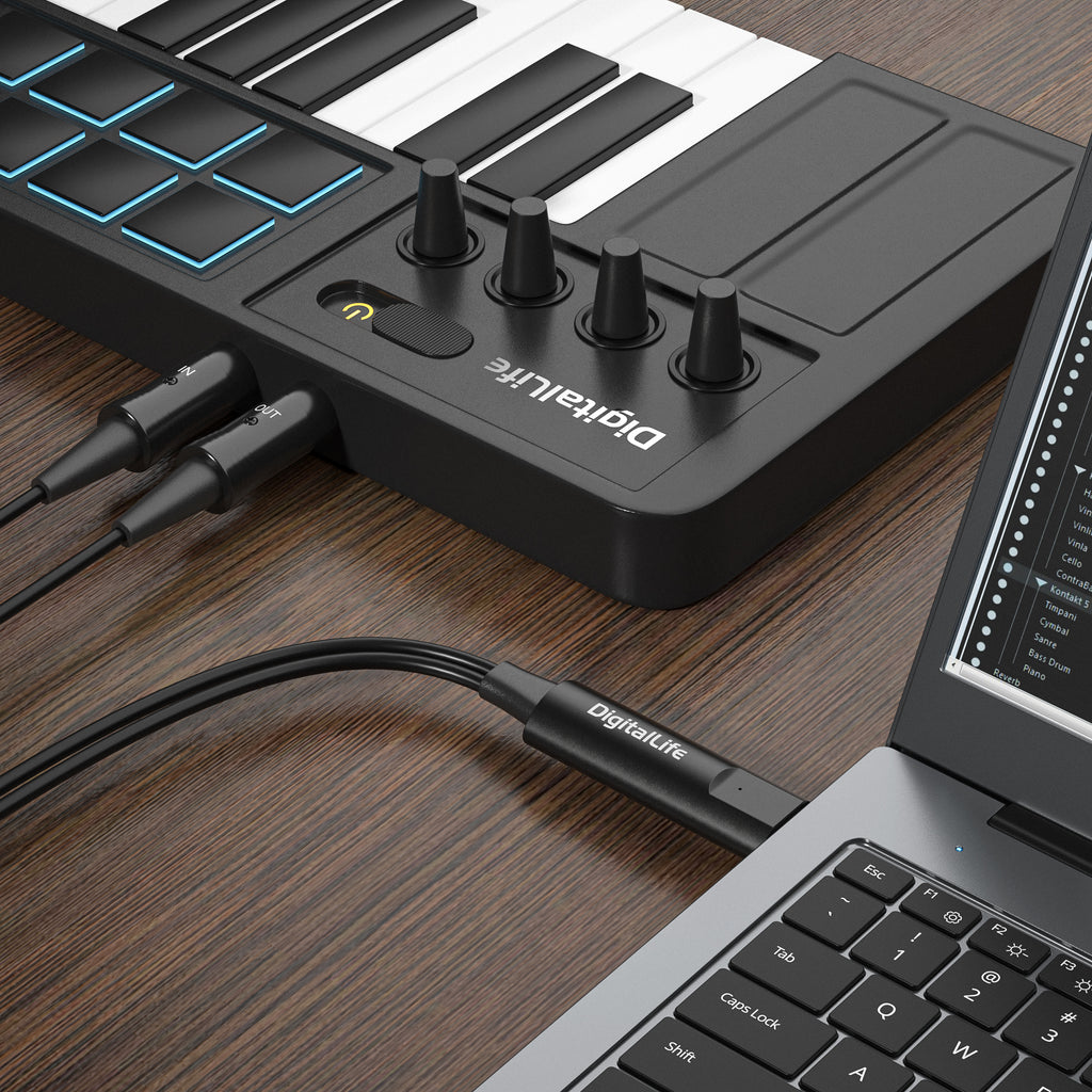 Usb Led Music Keyboard Usb Midi Keyboard