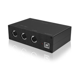 DigitalLife 1-In/6-Out MIDI Thru Box - MIDI Splitter/Hub, Thru-6