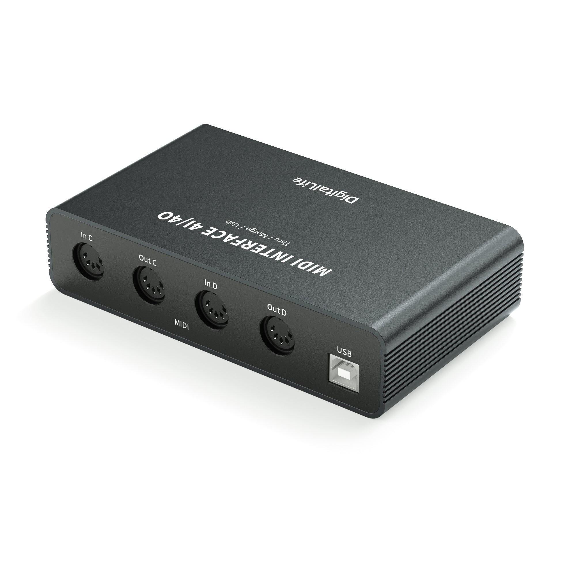 DigitalLife MIDI-C01  USB-C MIDI Interface with Indicators