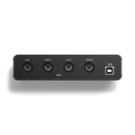 DigitalLife 2i/4o MIDI Merger Interface Box (MIDI Thru, MIDI-USB Modes Included, UMB06)